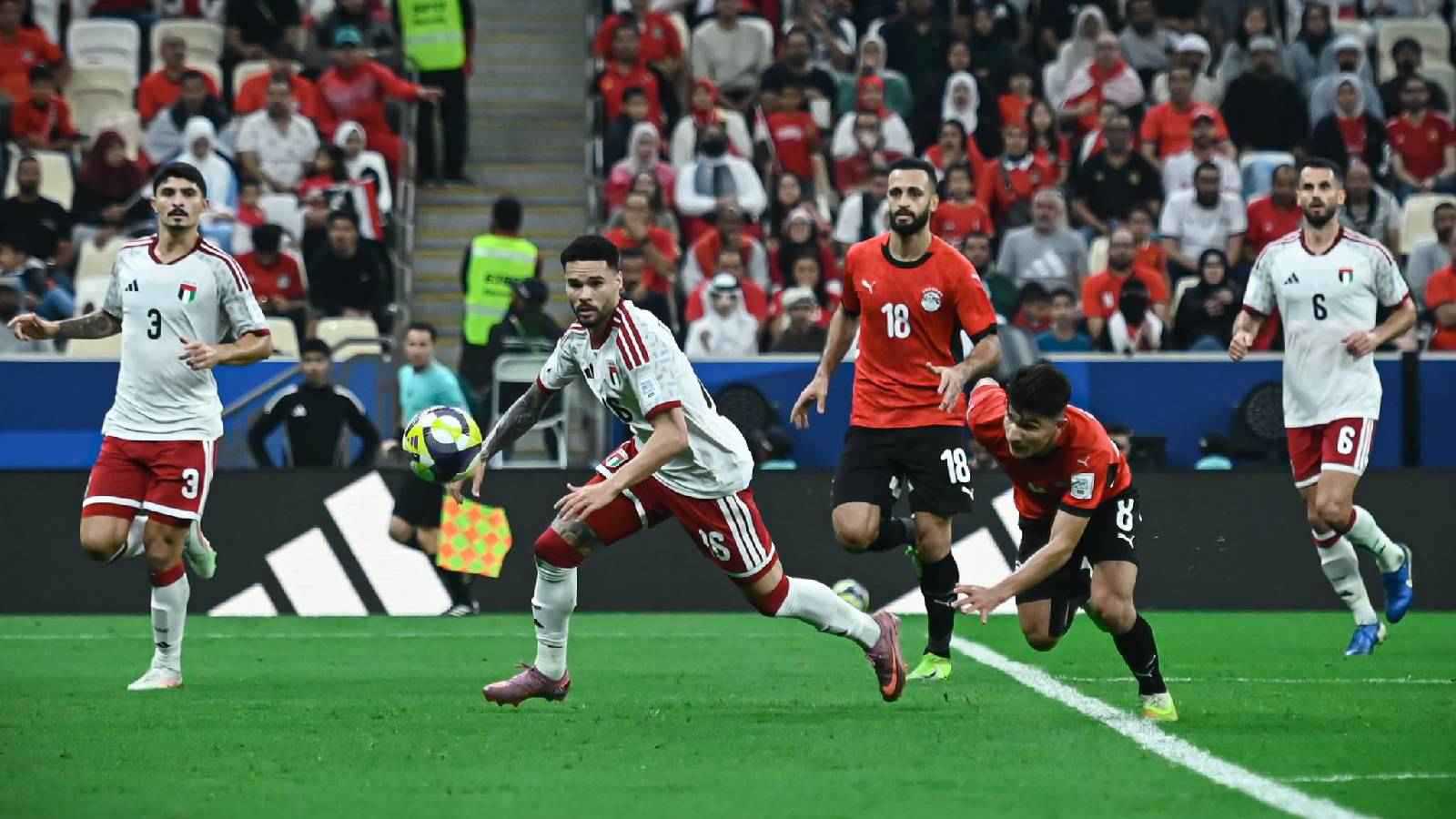الموعد والقنوات الناقلة لمباراة مصر والأردن في كأس العرب