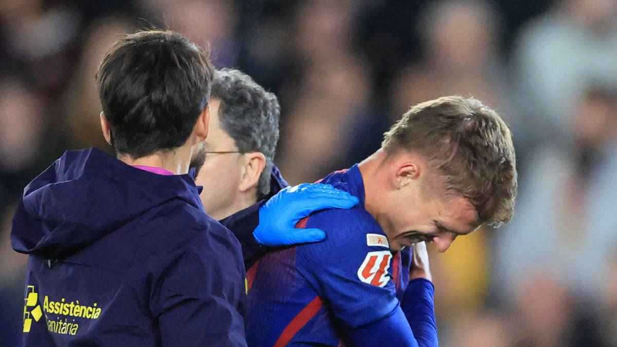 بسبب هدف برشلونة.. داني أولمو يتعرض لإصابة مرعبة (فيديو)