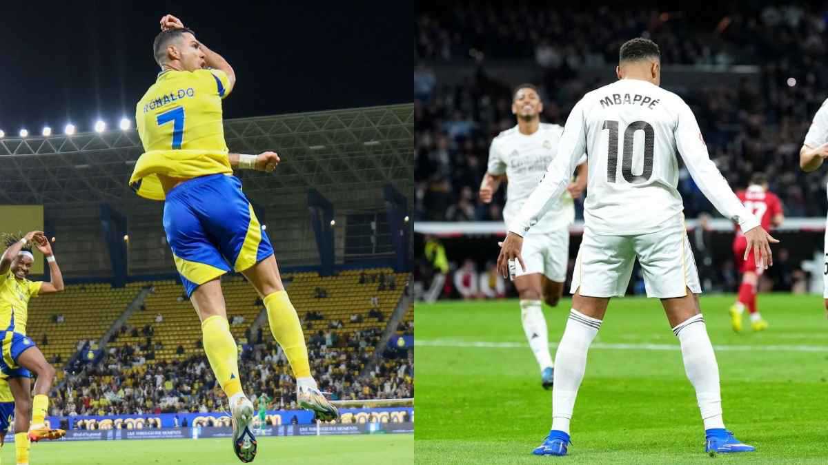 بعد تحطيم رقمه.. كريستيانو رونالدو يفاجئ مبابي (صورة)