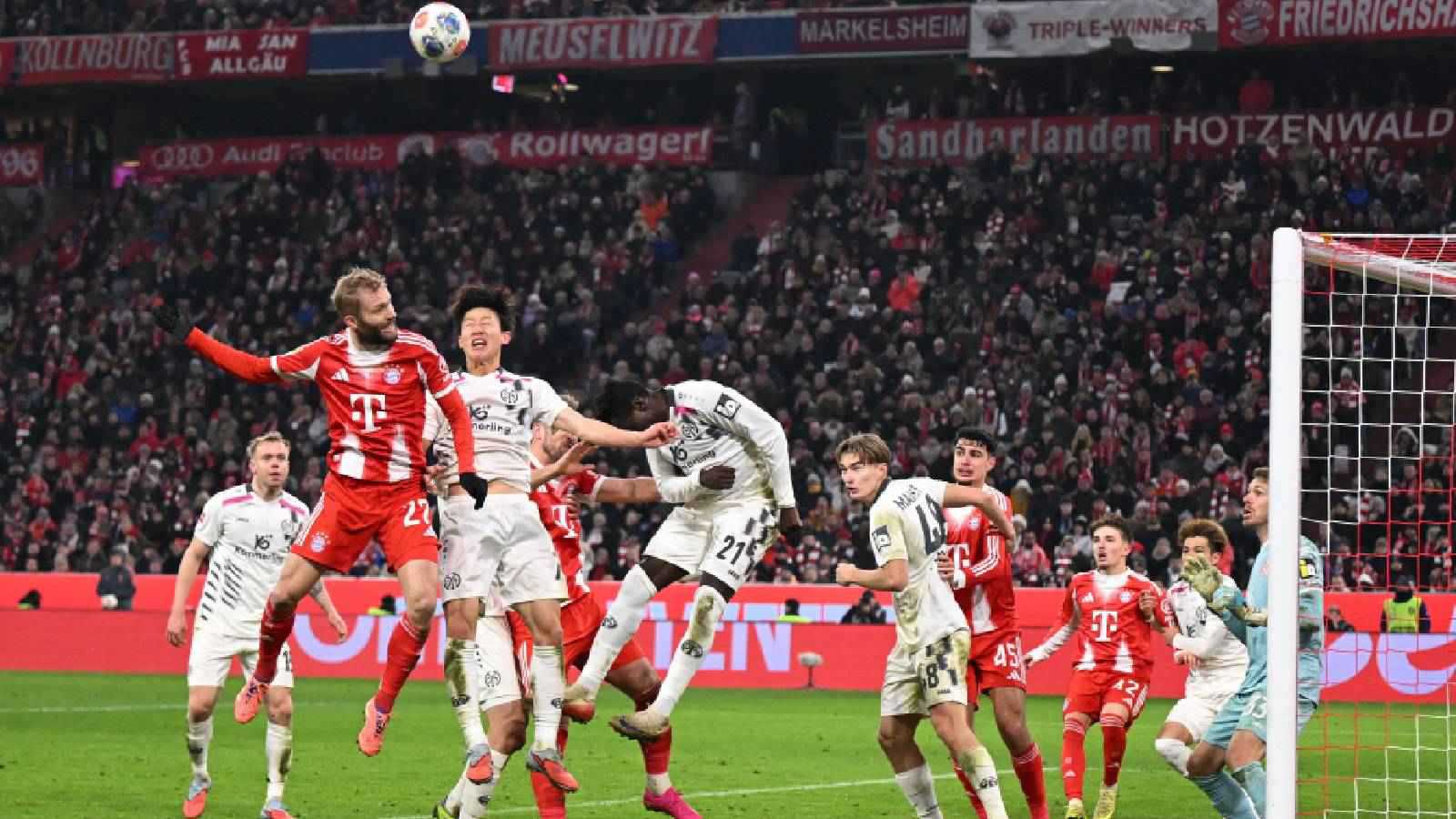 ترتيب الدوري الألماني بعد تعادل بايرن ميونخ وماينز