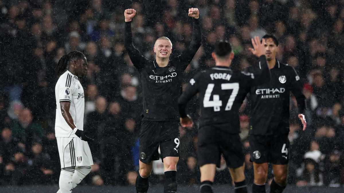 ترتيب هدافي الدوري الإنجليزي بعد هدف هالاند في شباك فولهام