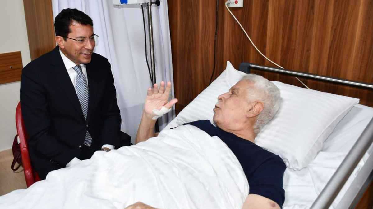 تطورات الحالة الصحية لحسن شحاتة