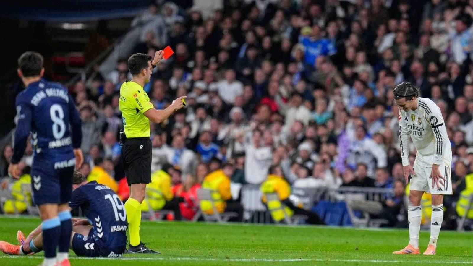 “ثم تأتي للتباكي أمام الصحافة”.. نجم ريال مدريد يهاجم حكم مباراة سيلتا فيغو