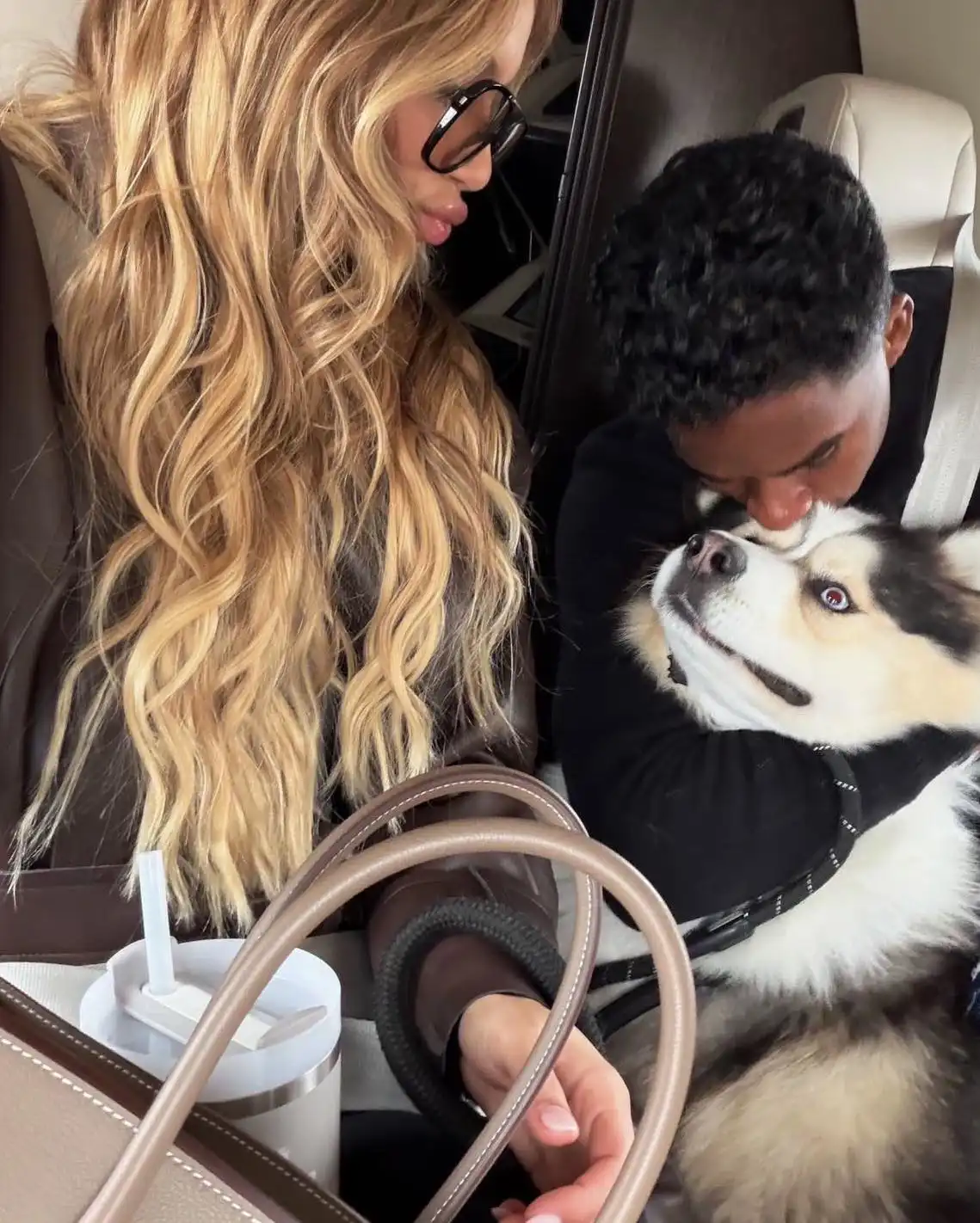 إندريك وزوجته غابرييلي ميراندا 