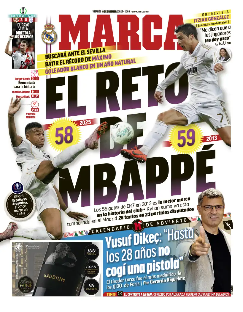 غلاف صحيفة ماركا