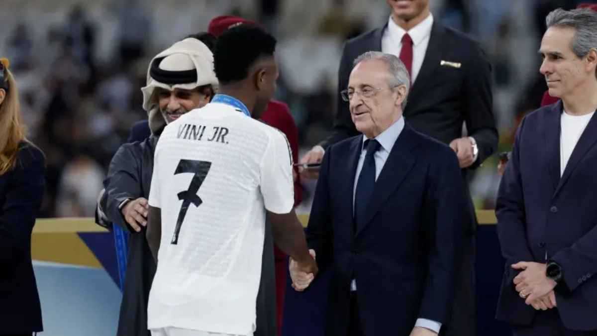 فلورنتينو بيريز يتخذ قرارا حاسما تجاه فينيسيوس جونيور