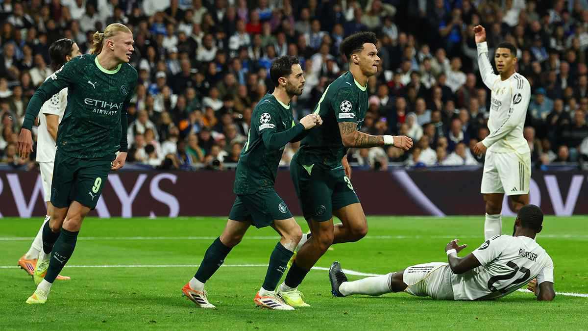 مانشستر سيتي يقلب الطاولة على ريال مدريد ويخطف الفوز بدوري أبطال أوروبا