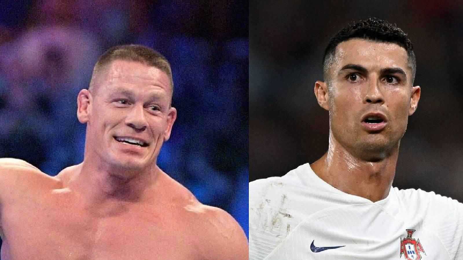 مفاجأة مدوية.. كريستيانو رونالدو يظهر في فيلم شهير مع جون سينا