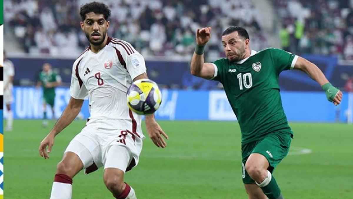 ملخص وأهداف ورجل مباراة قطر وسوريا في كأس العرب 2025