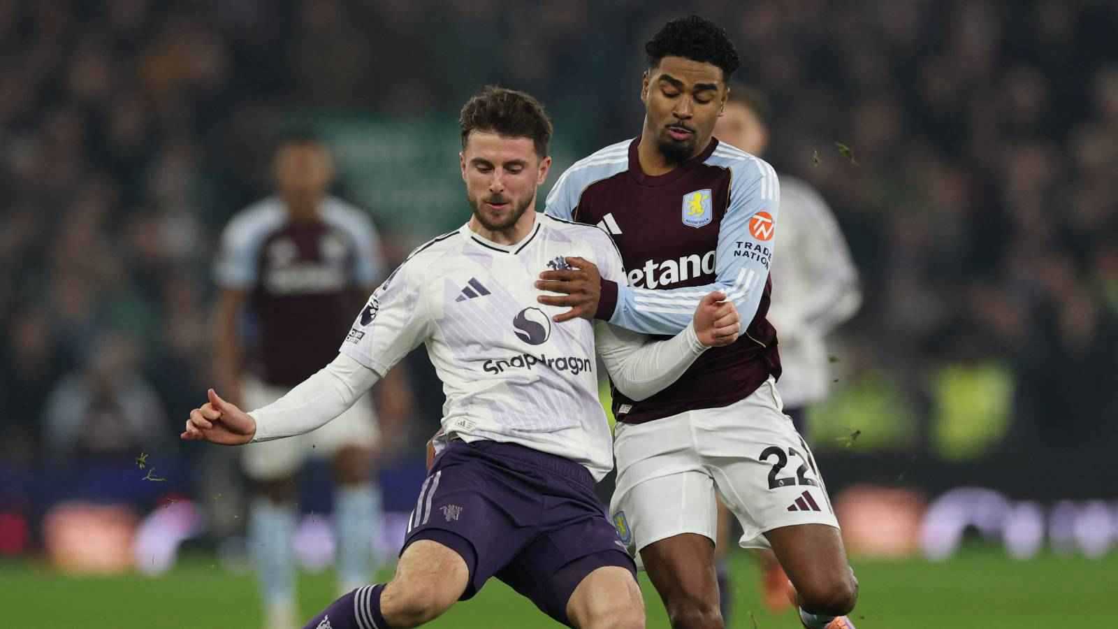 ملخص وأهداف ورجل مباراة مانشستر يونايتد ضد أستون فيلا في الدوري الإنجليزي