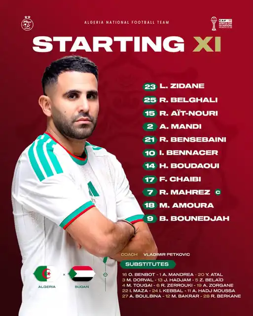 تشكيل الجزائر