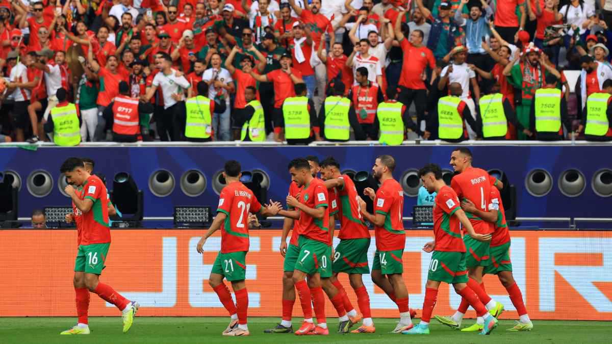 ملخص ونتيجة وأهداف مباراة المغرب وجزر القمر في كأس العرب