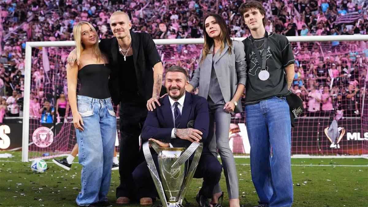 من هي ابنة بيكهام التي خطفت الأنظار في تتويج إنتر ميامي بالدوري الأمريكي؟