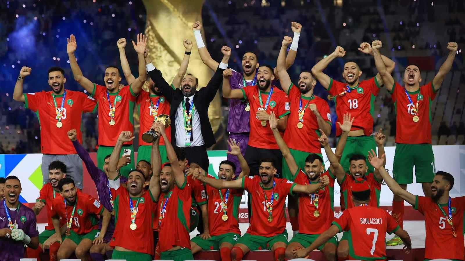 منتخب المغرب يهزم الأردن ويتوّج بكأس العرب 2025 (فيديو)