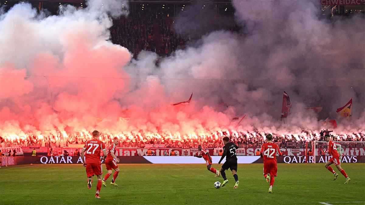 يويفا يغرّم بايرن ميونخ ويغلق ملعبه جزئيا بعد أحداث مباراة سبورتنغ لشبونة