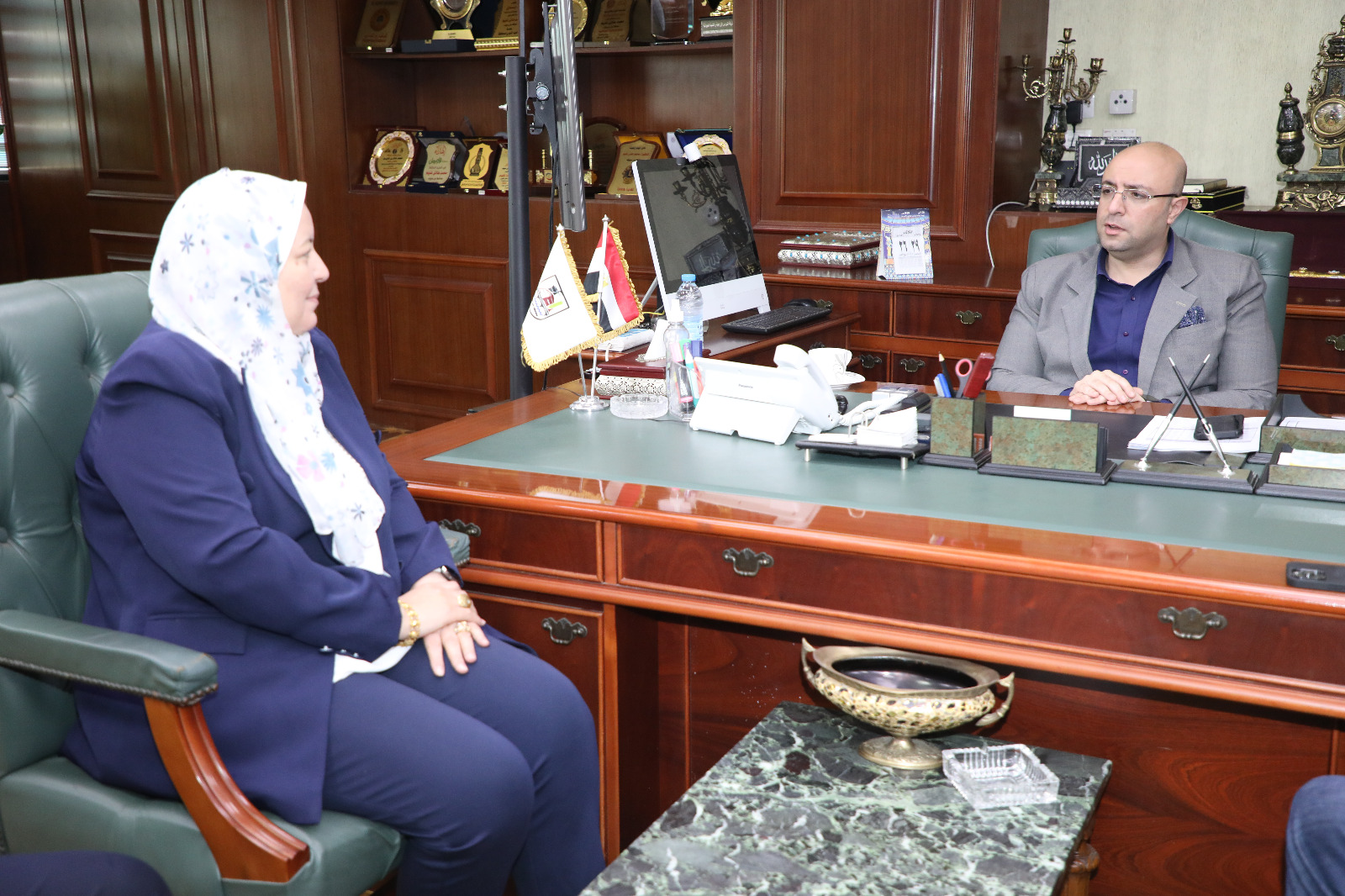 محافظ بني سويف يطمئن على استعدادات التعليم لعقد امتحانات الفصل الأول للشهادة الإعدادية للعام الدراسي 2025/2026