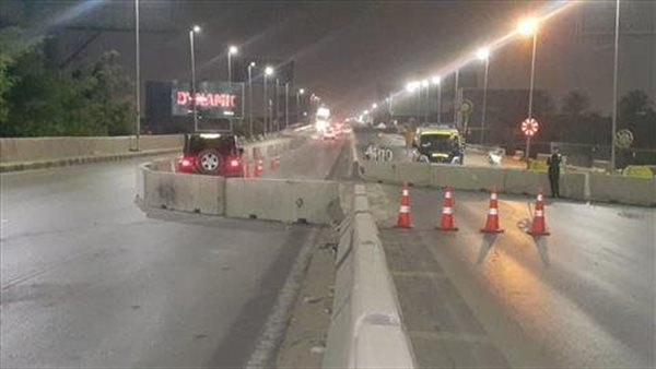 تحويلات مرورية وغلق كلي بمحور الشهيد لمدة 72 ساعة لإصلاح خط مياه بالقاهرة