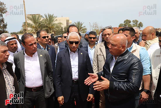 جانب من الزيارة التفقدية