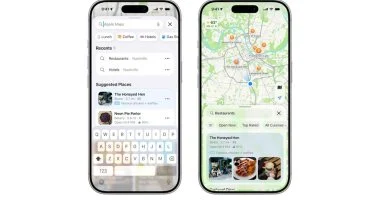آبل تختبر إعلانات بـApple Maps في تحديث iOS التجريبي الجديد