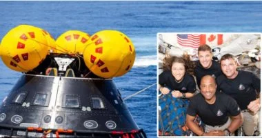 أرتميس 2 تعود للأرض اليوم: جدول رحلة رواد الفضاء الكاملة