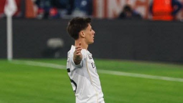 أردا جولر يدخل تاريخ ريال مدريد بأسرع هدف في دوري الأبطال منذ موسم 1993/1992