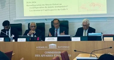 أمام البرلمان الفرنسي.. السفير طارق دحروج يستعرض رؤية مصر لمواجهة التصعيد العسكري ومخاطر اتساع النزاع بالشرق الأوسط