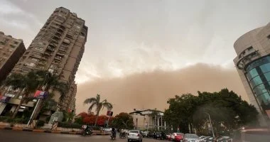 الأرصاد تعلن انخفاض درجات الحرارة وفرص سقوط أمطار ونشاط للرياح المثيرة للأتربة اليوم
