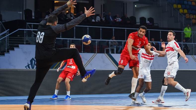 الأهلي يتخطى العقبة السكندرية ويصعد لنصف نهائي كأس مصر لكرة اليد على حساب سبورتنج