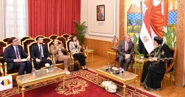 البابا تواضروس يؤكد للأمير رادو أهمية نشر قيم المحبة لترسيخ السلام والاستقرار العالمي