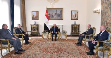 الرئيس السيسي يبحث سبل التعاون مع سكرتير عام منظمة الطيران المدني الدولي إيكاو