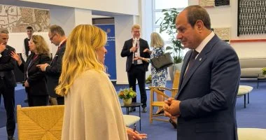 الرئيس السيسي يطالب من قبرص بتنفيذ شامل وغير انتقائي لمنع الانتشار النووي بالمنطقة