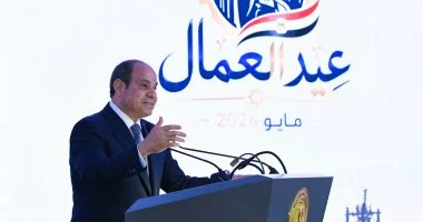 السيسى: إضافة 4.5 مليون فدان للرقعة الزراعية وتراجع معدل البطالة إلى 6.2%