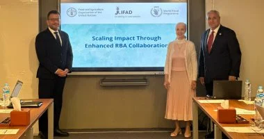 الفاو وإيفاد والأغذية العالمي يشيدون بقيادة مصر القوية لمواجهة تحديات الأمن الغذائي العالمية
