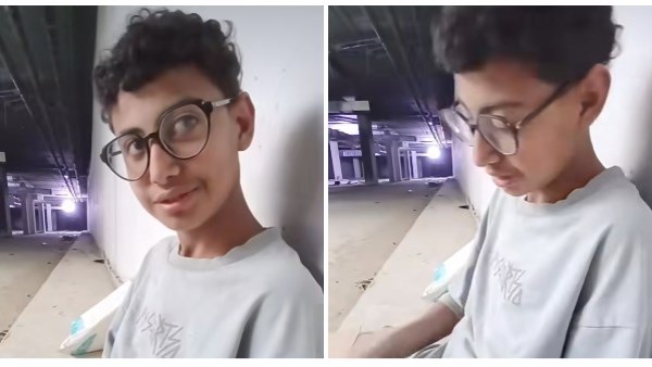 النقاش الصغير يرفض المساعدة ويضرب مثالا في عزة النفس لعلاج بصره من شقائه