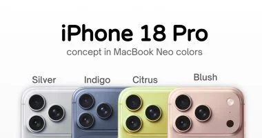 تسريب ألوان جديدة لآيفون 18 برو مستوحاة من MacBook Neo