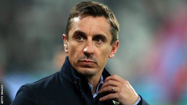 جاري نيفيل يطالب أرسنال بإسقاط مانشستر سيتي في ملعب الاتحاد لحسم لقب البريميرليج