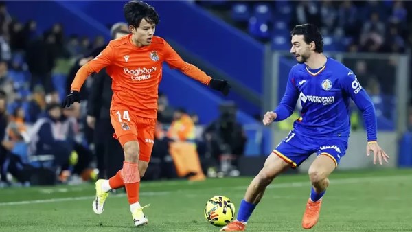 خيتافي يسقط ريال سوسيداد بهدف ويقتحم الصراع على المراكز الأوروبية بالدوري الإسباني