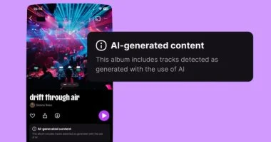 ديزر: 44% من الأغاني الجديدة صُنعت بالذكاء الاصطناعي والشركة تحذر