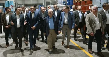 رئيس الوزراء يفتتح مصنع جرين ريسايكل لتدوير البلاستيك في المنطقة الصناعية بالسخنة