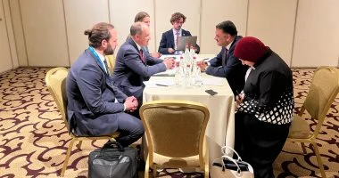 رئيس هيئة الثروة المعدنية يبحث مع شركات تركية وأمريكية جذب استثمارات جديدة لقطاع التعدين