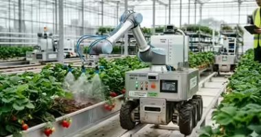 روبوت ذكي ثوري يحدد بدقة الأشجار المتعطشة للماء