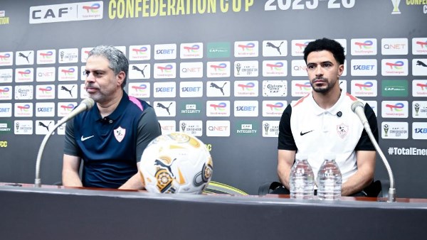 عمر جابر: ننتظر دعم جماهير الزمالك في مباراة الإياب وهدفنا الفوز على شباب بلوزداد وحسم التأهل
