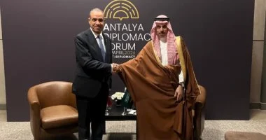 مباحثات مصرية سعودية في أنطاليا لتعزيز التعاون الثنائي ومناقشة قضايا الأمن الإقليمي