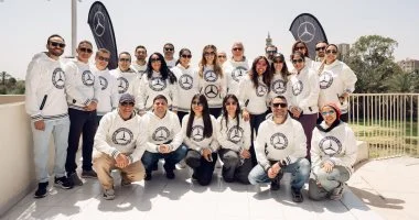 مرسيدس-بنز إيجيبت تتعاون مع VeryNile لجمع وتدوير 30 طنا من نفايات النيل البلاستيكية