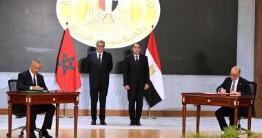 مصر والمغرب يوقعان مذكرة تفاهم لتعزيز التعاون المشترك والتبادل الاستثماري بين البلدين