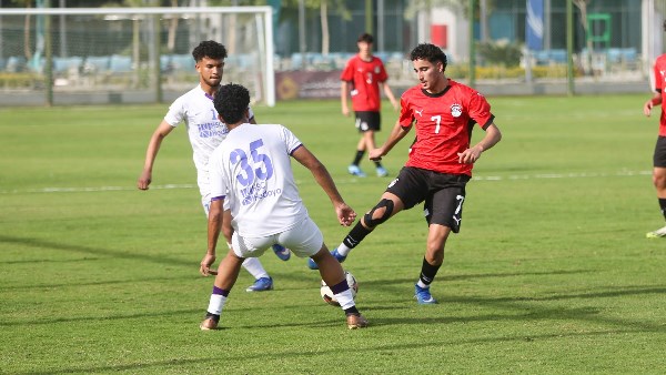 منتخب الناشئين مواليد 2009 يهزم جينيس بثلاثية وديا في ختام معسكر أكتوبر الحالى