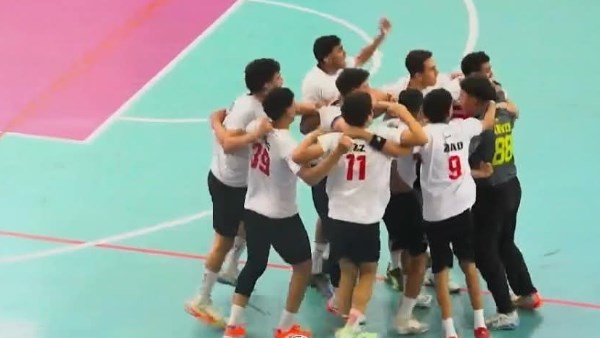 مينا ماهر يهنئ الزمالك بعد التتويج بكأس مصر لكرة اليد مواليد 2010 على حساب الأهلي