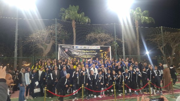 ناشئات سموحة يتوجن بلقب منطقة الإسكندرية للكرة الطائرة بعد الفوز على أصحاب الجياد في النهائي