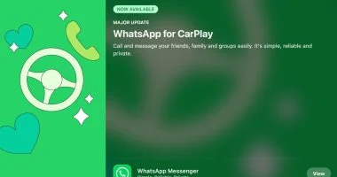 واتساب يطلق تطبيقه المستقل لـ CarPlay بدعم المكالمات والتبويبات