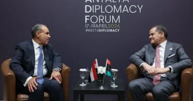 وزير الخارجية يبحث مع رئيس حكومة الوحدة الليبية سبل تعزيز التعاون المشترك ودعم استقرار ليبيا